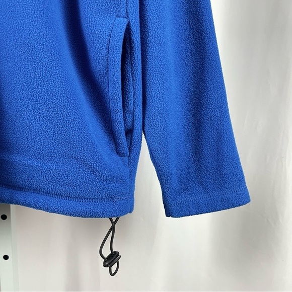 Vintage Counter Culture Large Fleece Half Zip Pullover Outdoor Hiking Camping - Picture 3 of 6